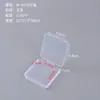 Caja Plástica Transparente Cuadrada Plana de Alta Calidad para Almacenamiento de Piezas, Ferretería, Accesorios, Insignias, Tarjetas - Amazon Transfronterizo 1.5