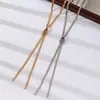 Diseño de Cadena de Hueso de Serpiente de Moda Ins Apilada de Doble Capa Ajustable Extraíble, Accesorios de Gama Alta Exquisitos, Modernos y Versátiles