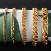 WISH Mais Vendido Moda Personalizado Pulseira de Aço Inoxidável Fresada em Seis Lados Pulseira de Terno Joias Transfronteiriças