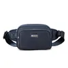 Bolso de Pecho de Moda, Riñonera, Mochila Cruzada Casual de Tela de Color Sólido Estilo Coreano para Mujer, Bolso Pequeño de Hombro Único, Bolso de Hombro de Tela de Nylon