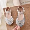 Sapatos Casuais de Dança Estilo Coreano para Meninas, Primavera e Outono 2026, Sapatos de Uma Sola, Sandálias, Sapatos de Princesa para Apresentação, Sapatos Fechados para Crianças Pequenas, Médias e Grandes