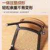 Cadeiras de Jantar para Casa, Mesas e Cadeiras de Jantar Comerciais, Cadeiras de Rattan Plástico, Cadeiras de Rattan Vintage, Cadeiras com Encosto, Bancos Respiráveis para Exterior