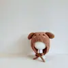 Chapéus Grossos e Quentinhos para Crianças para Outono e Inverno, Toucas Fofas para Bebês, Chapéus Super Adoráveis para Proteger as Orelhas de Meninas, Bebês e Crianças Pequenas, Tricô de Outono e Inverno