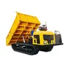Camión Volquete de Orugas de 5-20 Toneladas para Transporte en Huertos de Montaña y Carga/Descarga de Ingeniería, Vehículo de Transporte Grande de Orugas Todo Terreno