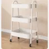 Estanterías de Almacenamiento con Carrito Pequeño Seleccionadas Cuidadosamente para Cocinas, Estantes de Almacenamiento Móviles para Salas de Estar, Estanterías de Almacenamiento de Múltiples Niveles para Baños