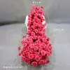 Arreglos florales para fiestas de cumpleaños, flores de mesa tipo cascada, guirnaldas de flores colgantes, exhibiciones decorativas para ventanas, arreglos florales colgantes, flores para decoración de bodas y compromisos
