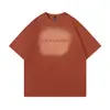 Camiseta Magic Bear 2026 Nueva Marca Americana de Moda Urbana Estampado Vintage Lavado Manga Corta Cuello Redondo Holgada para Hombres y Mujeres