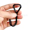 Cuerda de Cinta Cinta Sólida Doble Línea Gancho de Metal Tienda de Campaña Exterior Cortina para el Cielo Camping Gancho en S Transfronterizo en stock