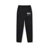 Pantalones joggers Stussy negros con estampado de dados de ocho letras, estilo nuevo transfronterizo, corte holgado, pantalones deportivos, pantalones largos, unisex