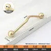 Manija de gabinete moderna de lujo ligero estilo francés bola irregular dorada y plateada manija de gabinete manija de cajón de armario manija de mueble