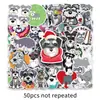 50 Stickers de Graffiti Schenari Personalizados Transfronterizos de Dibujos Animados Lindo Perro Decorativos Vaso de Agua Teléfono Móvil Equipaje