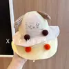 Chapéu de Pescador para Bebê Estilo Coreano Verão Malha Respirável Desenho Animado Super Fofo Chapéu de Sol para Bebê ao Ar Livre para Meninos e Meninas