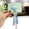 Estilo Pasador Hada Hanfu Súper Hada Infantil Adulto Accesorios para el Cabello Antiguos Tocado Borla Retro Fluyente Pasador de Ropa Antigua