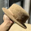 Gorro de lana estilo británico vintage para mujer, elegante para salidas de otoño e invierno, sombrero retro francés de ala plana, exquisito color liso para ir de compras