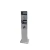 Cenicero columna vertical de acero inoxidable para lobby de hotel, extintor, columna para colillas de cigarrillos fija, cubo de basura columna para cenizas exterior