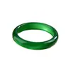 Pulseira simples de pedra olho de gato no atacado, pulseira de vidro jade calcedônia imitada para mulheres, pulseira branca clara luar gelo, pequeno presente para bancas