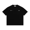 Yidao Vintage 2026 Verano Nuevo Estilo Americano Moderno Sencillo Diseño de Estampado de Slogan Camiseta Casual Holgada Unisex de Manga Corta