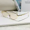 Gafas Kedun Poligonales de Metal de Moda Gafas de Sol 2025 Nuevas Gafas de Sol para Mujer Gafas de Sol de Gama Alta con Protección Solar