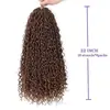 Peruca Fibra Química Concubina Cabelo Crochê Boho Deusa Locs de Rio 18/22 Polegadas Dreadlocks Africano