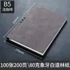 Lugar de fábrica estilo retro textura cuero de oveja libro de hojas sueltas logotipo cuero sintético engrosado cuero PU cuaderno de negocios