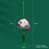 Bolsita de Festival del Bote del Dragón Zongzi Jardín de Niños Hecho a Mano DIY Bolsa de Material Regalo para Niños Juguete Colgante de Bolsita de Ajenjo