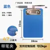 Porta-Recibos Mini Plástico Azul Porta-Mensagens Ímã de Geladeira Pode Ser Pendurado Placa Multifuncional Porta-Arquivos Porta-Contas