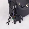 Pingente para Bolsa de Cachorro Dachshund Amarelo Estilo Ins Transfronteiriço, Cordão para Celular, Chaveiro de Carro, Pingente de Cavalo Voador Pequeno, Atacado de Fábrica