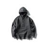 Neoism Marca Original de Moda Ropa de Punto Retro para Hombre y Mujer Sudadera con Capucha de Punto Falsa de Dos Piezas Chaqueta de Otoño e Invierno My2529