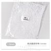 Meia-lua pérola plana salão de unhas especial celebridade online japonesa pequenos acessórios branco strass decorações de unhas saco