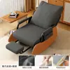 Sillón Mecedora Perezoso Silla de Ocio para Balcón Sala de Estar Sofá Perezoso para el Hogar Silla Mecedora Cómodo Sillón Reclinable de Lujo para Personas Mayores