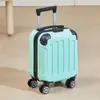 Mala de Mão Mini de 14 Polegadas Aprovada pela Companhia Aérea, Mala de Cabine Portátil Leve para Viagem