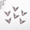 Halloween diy acessórios nail art liga jóias vento escuro aranha crânio morcego cruz nail art ornamentos de diamante