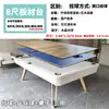 Mesa de Billar Mármol Estándar Doméstica Interior Mesa de Bola Nueve Mesa Comercial Bola Ocho Negra Mesa de Billar Multifuncional Tres en Uno