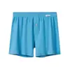 Calzoncillos Bóxer de Algodón Puro para Hombre de Otoño e Invierno, Calzoncillos de Ángulo Plano de Algodón Puro de Alta Calidad para Hombre, Calzoncillos de Cuatro Ángulos para Hombre Transpirables y Ajustados, Pantalones Cortos para Casa