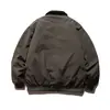 Jaqueta de Penas com Gola Lapela de Veludo Cotelê Masculina North Boundary 2025 Inverno Nova Marca Tendência Masculina 90% Veludo Quente Jaqueta de Trabalho