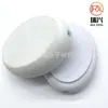 Esponja de baño ovalada de EVA pulido, mango de cepillo de baño de espuma EVA blanca