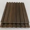 Tablero de rejilla de fibra de madera de bambú panel de pared de fondo eco-madera tablero de la Gran Muralla en relieve tablero de plástico PVC sólido panel decorativo de protección de pared