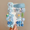 Pinza para Flequillo Infantil, Herramienta para Peinar el Cabello, Pinza de Felpa para Niñas de Principios de Primavera, Pasador de Moño para Bebé, Accesorio para el Cabello