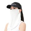 Mascarilla de Nailon Hielo Seda Colgante para Orejas de Protección Solar de Verano para Hombres y Mujeres, Mascarilla Transpirable Enfriadora Anti-UV para Ciclismo al Aire Libre