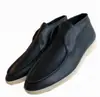 2026 Nova Moda Masculina Multicor para Comércio Exterior Botas Curtas com Solas Brancas Sapatos Masculinos X26050015