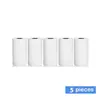 57*25 Mini Impresora Máquina Meow Meow Máquina de Corrección de Errores Papel Térmico para Fotos Instantáneas Papel de Impresión Adhesivo de Colores Papel Fotográfico