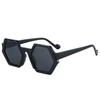 Nuevas gafas de sol poligonales de moda para hombres y mujeres, gafas de sol transfronterizas, Europa y Estados Unidos, combinan con todo, modernas, protección UV