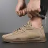 Nuevos zapatos de hombre de alta gama 2026 nuevo otoño malla transpirable cómodos modernos deportes al aire libre ligeros casuales