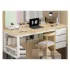 Mesa de Computador Mesa de Desktop para Escritório em Casa Estilo Moderno Simples com Gaveta Combinação de Mesa e Cadeira Quarto Mesa de Estudo para Estudante