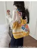 Bolsa feminina de tecido transfronteiriça novo estilo moda design vazado estilosa versátil ombro único bolsa tote Mori floral