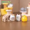 Micro Paisaje Creativo Gato Lindo Marco de Escalada Gatito Muñeca Casa de Muñecas DIY Accesorios Decorativos Mini Adornos de Escritorio