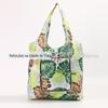Bolsa Personalizada 210D Oxford Ecológica Portátil Dobrável com Zíper Sacola de Compras Leve Transfronteiriça Mais Vendida Grande Capacidade de Mão