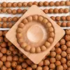 Pena de Fênix Natural Cabeça de Macaco Contas Soltas DIY Artesanal Brinquedo Masculino Pulseira de Noz Embalagem Solta Contas de Semente de Bodhi para Contas de Oração Budista Femininas
