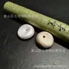 Bola cóncava de cerámica para incienso hecha a mano pura incienso vertical bandeja de incienso mini japonesa figura impresa con LOGOTIPO para muestra producción pequeña