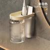 Lavabo de baño lavabo caja de jabón inodoro almacenamiento de cosméticos estante de pared panel de pared sin agujeros perforados